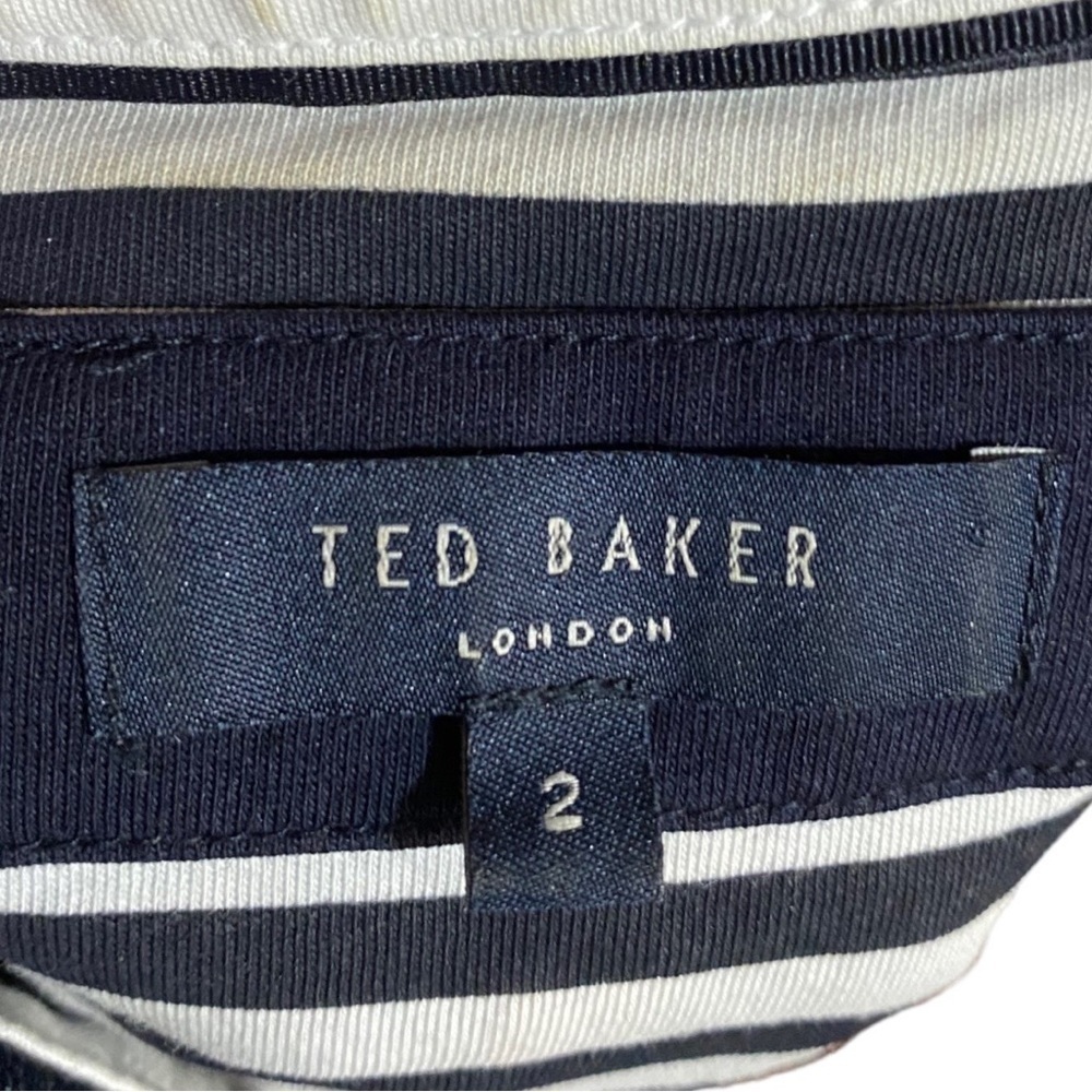 Ted Baker Hapnes Bird-Embroidered Regular Fit Polo Size 2 (S) Men’s - Picture 5 of 7